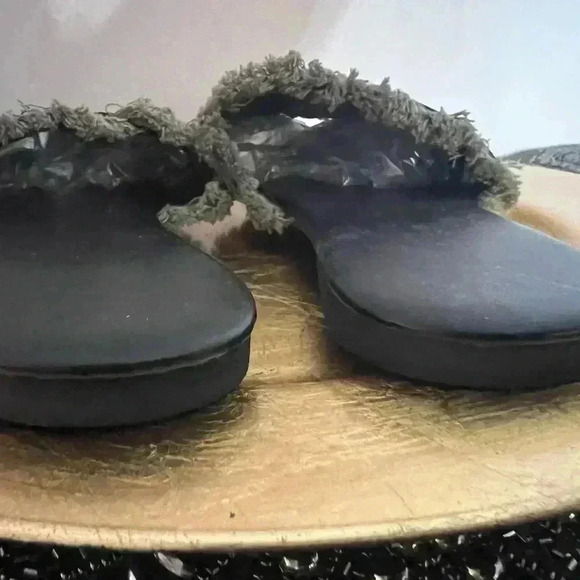 SLIP ON FLAT MULE SANDALS SZ 38 NEW - Picture 8 of 11